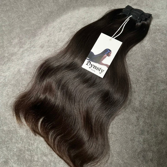 Raw Indian Natural Straight Weft Extension